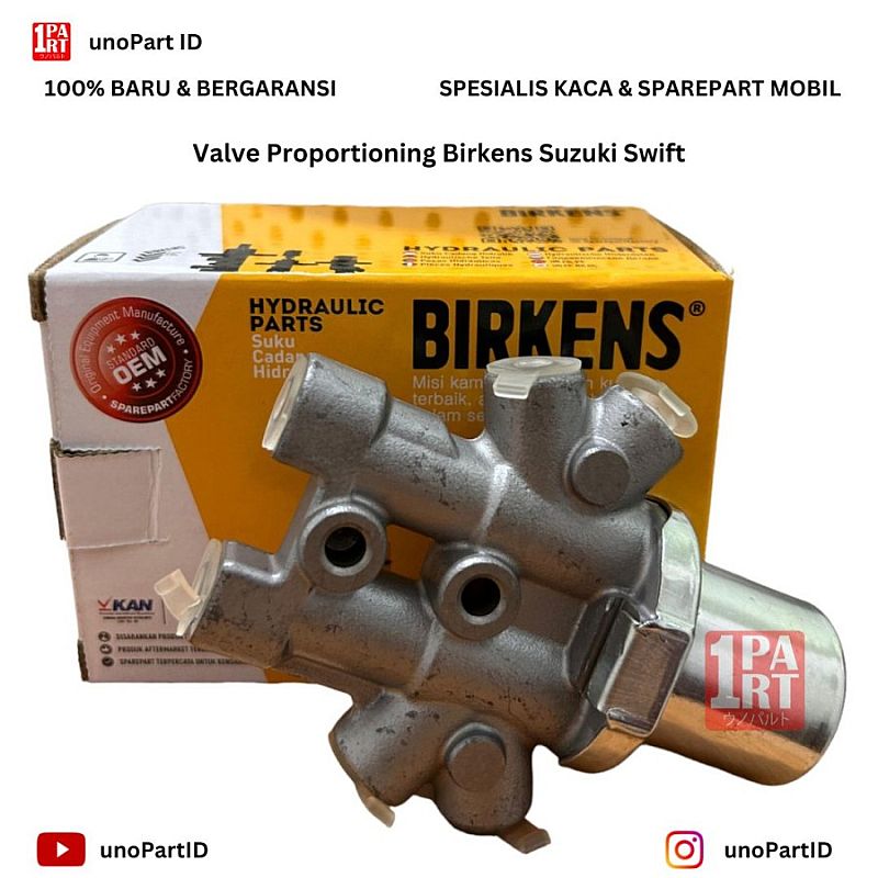 Valve Proportioning Pembagi Minyak Rem Suzuki Swift 51910M60M01 - foto 4