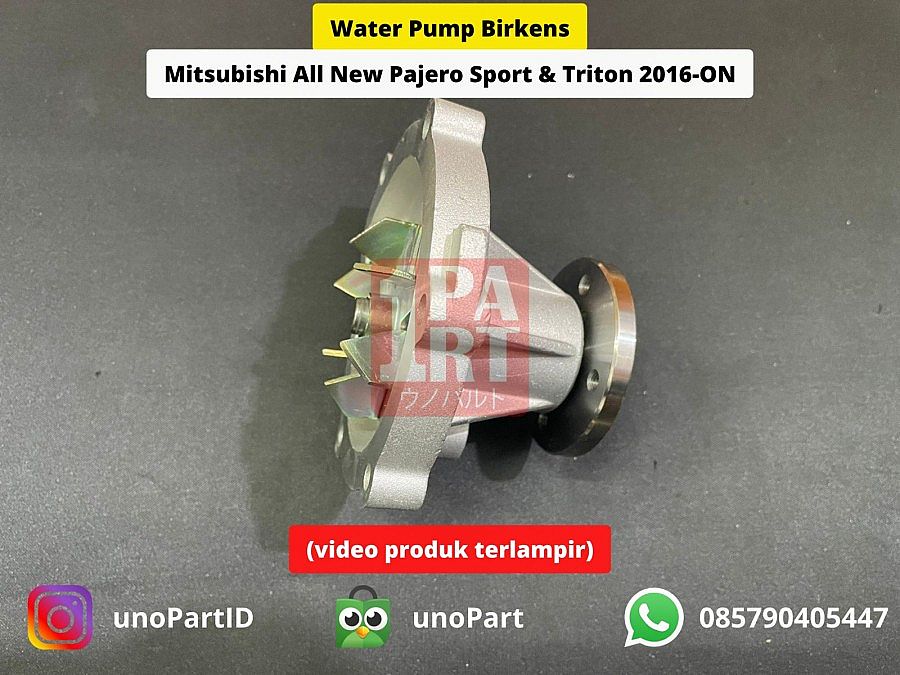 Water Pump Birkens Mitsubishi All New Pajero Sport & Triton 2016-UP - foto 3