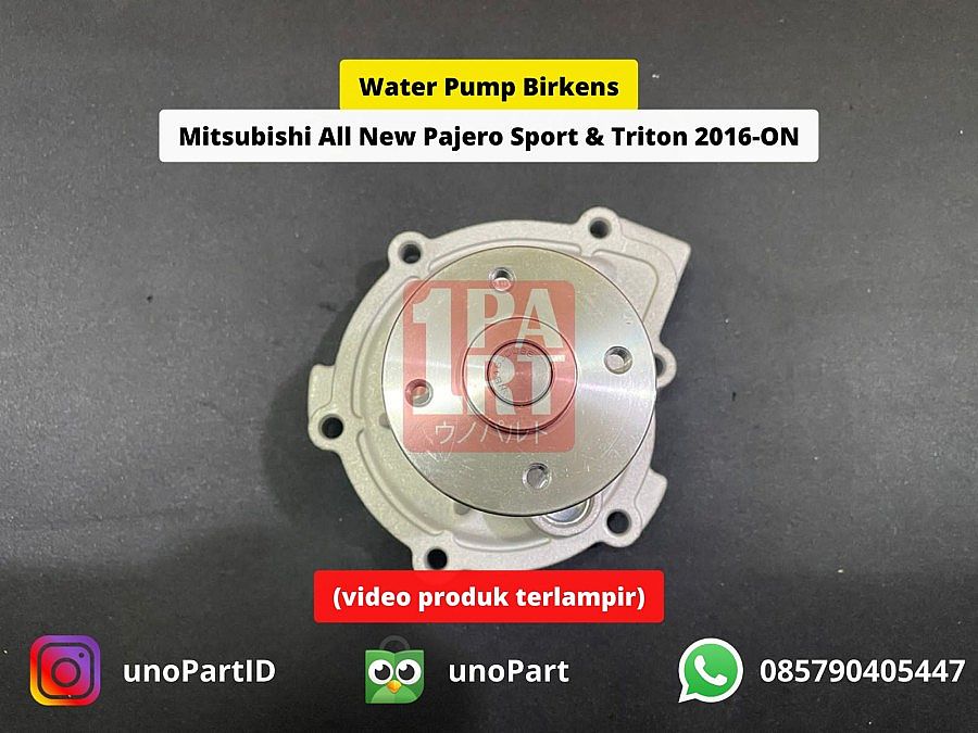 Water Pump Birkens Mitsubishi All New Pajero Sport & Triton 2016-UP - foto 2