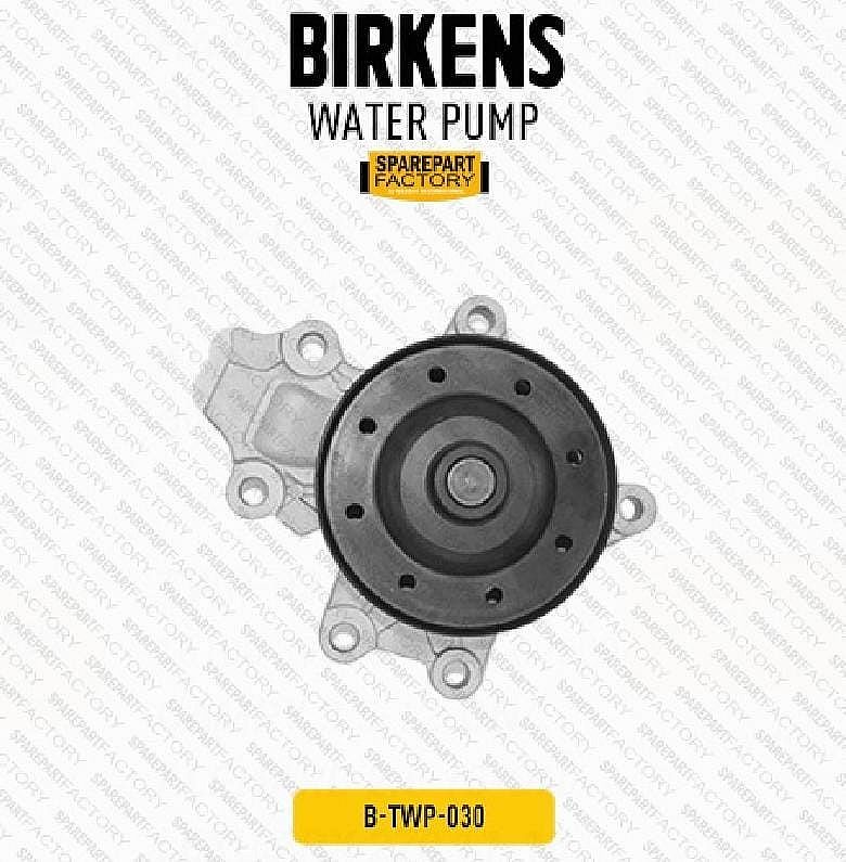 Water Pump Pompa Air Radiator Birkens Toyota Voxy / Corolla Cross / Altis / CHR / Harrier 14-19 SNI KAN OEM 16100-39565 1610039565 - foto 3