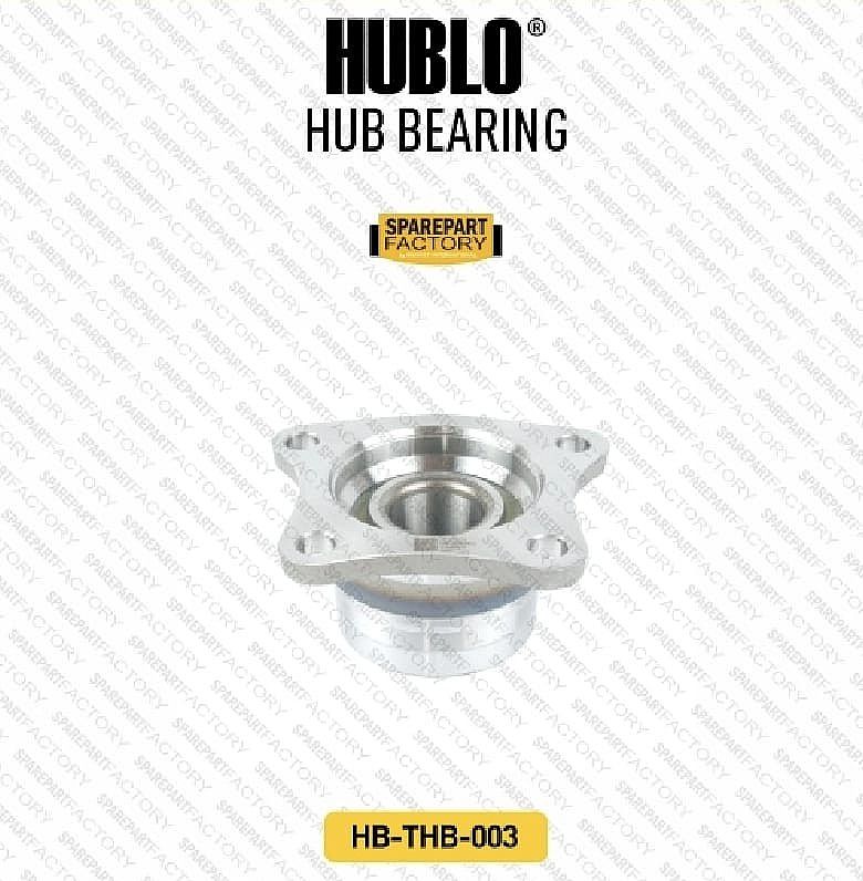 Wheel Hub Bearing Laher Klaher Roda Belakang Hublo Toyota Great Corolla 1991-1997 Non ABS - foto 2