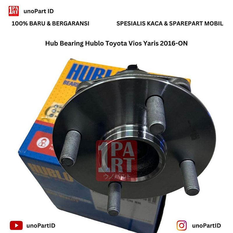 Wheel Hub Bearing Laher Roda Belakang Hublo Toyota Yaris Vios 2016- OEM 42450-0D120 by FKG GERMANY Unopart ID - foto 4