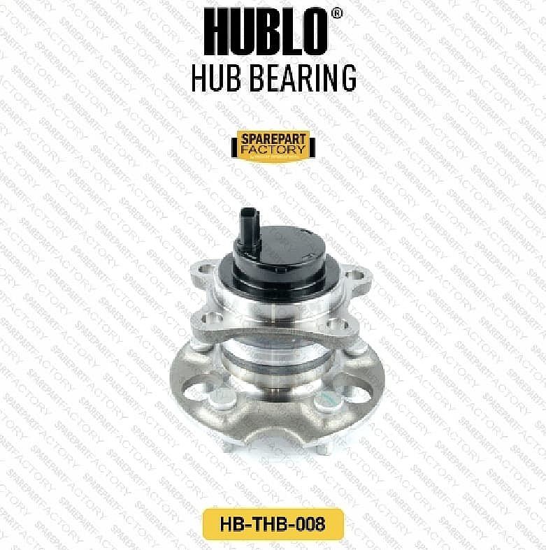 Wheel Hub Bearing Nap Roda Belakang Hublo Toyota Harrier 2004-2012 ABS OEM 42450-48030 - foto 3