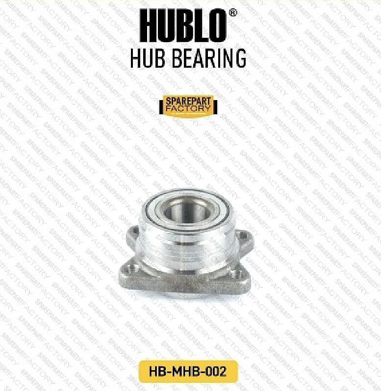 Wheel Hub Bearing Roda Belakang Galant V6 ST VR HIU 1993-2005 Non ABS - foto 2