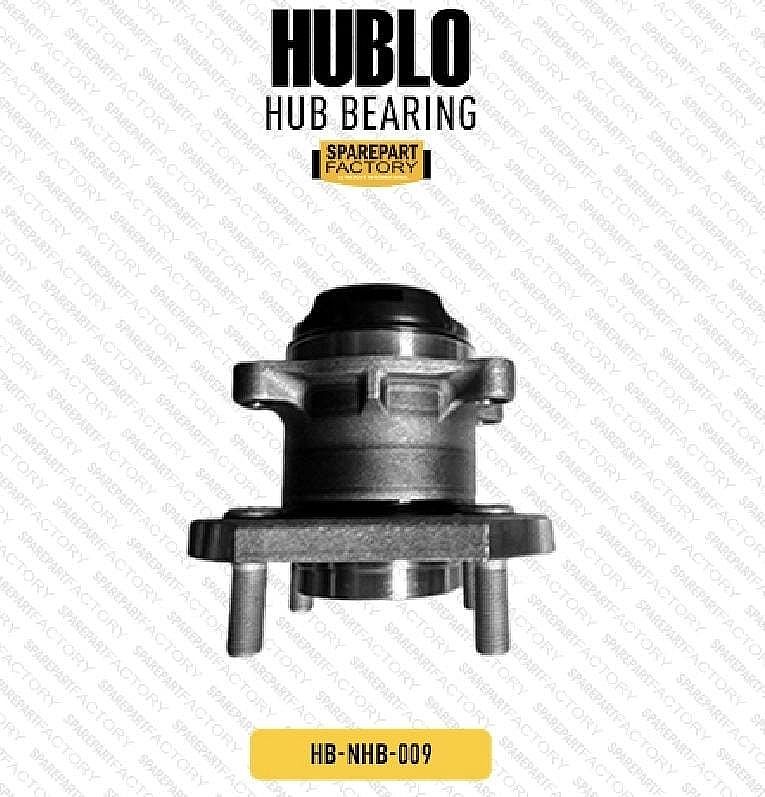 Wheel Hub Bearing Roda Belakang Hublo Nissan Evalia 2012-2018 ABS - foto 5