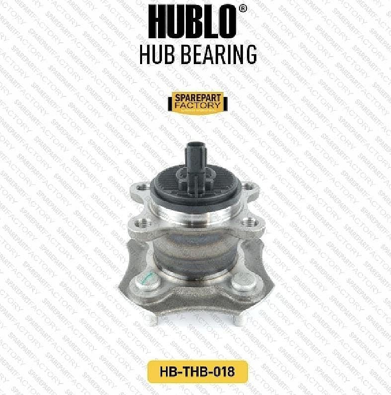 Wheel Hub Bearing Roda Belakang Hublo Toyota Etios ABS 42450-0D0160 - foto 4