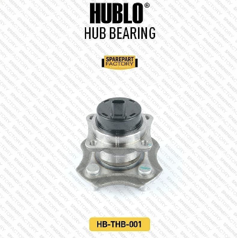 Wheel Hub Bearing Roda Belakang Toyota Corolla Altis 2000-2007 ABS - foto 2
