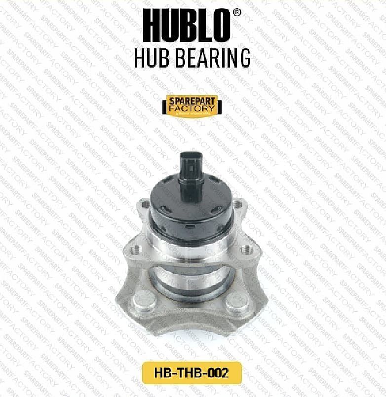 Wheel Hub Bearing Roda Belakang Toyota Vios 2003-2006 ABS 3DACF02623HS - foto 3
