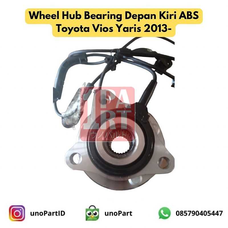 Wheel Hub Bearing Roda Depan Kiri ABS Hublo Toyota Vios Yaris 2013-ON - foto 5