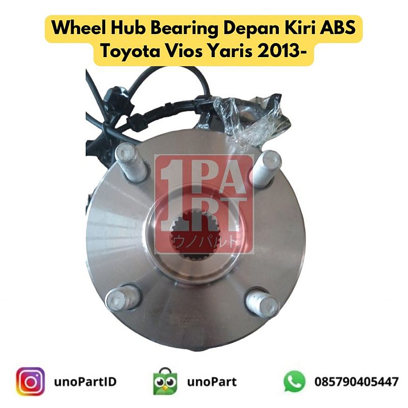 Wheel Hub Bearing Roda Depan Kiri ABS Hublo Toyota Vios Yaris 2013-ON