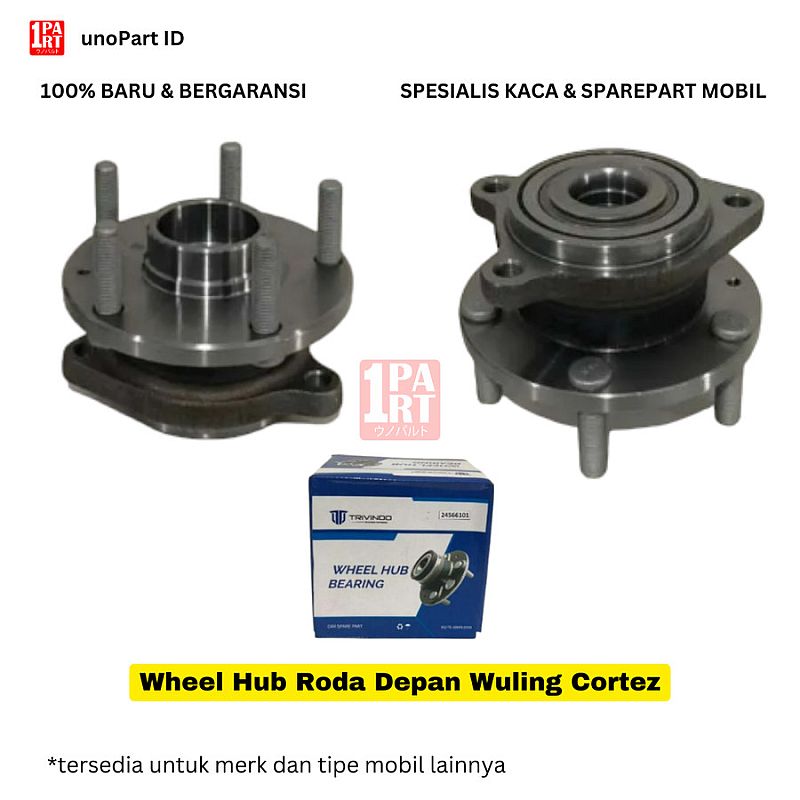 Wheel Hub Nap Bearing Roda Depan Trivindo Wuling Cortez IATF16949 OEM 24566101 - foto 3