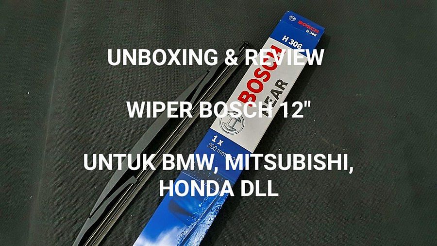 Wiper Belakang Mobil Bosch 12 Inch H306 by unoPart ID - foto 2