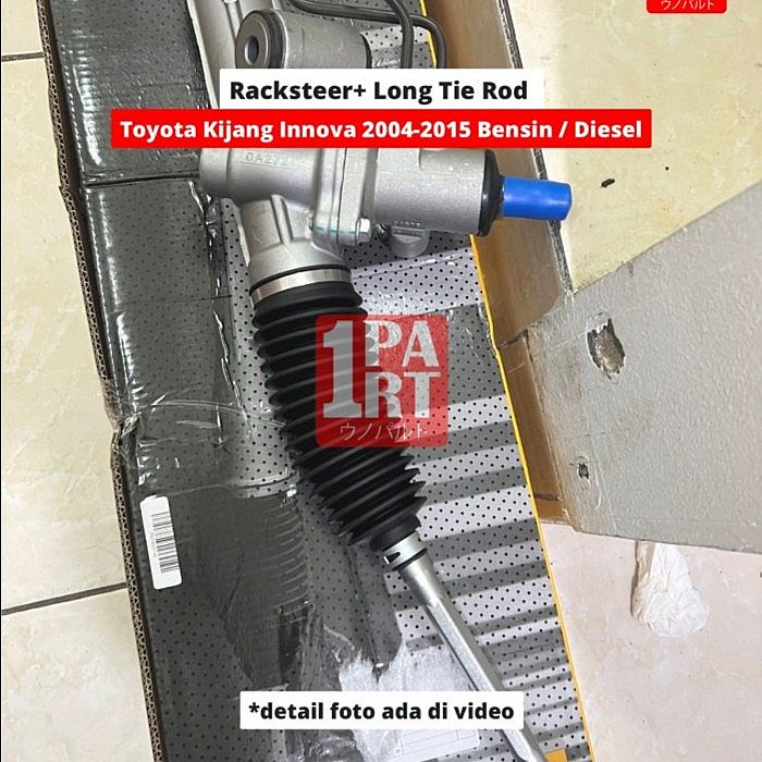 44200-0K050 Racksteer Rack Gearbox Steering Stir Assy Kijang Innova Old Gen1 Bensin Diesel /Hilux Hi Lux Hi-Lux Single Cabin Kabin 2004-2015  Power Steering Heiker unoPart ID - foto 4