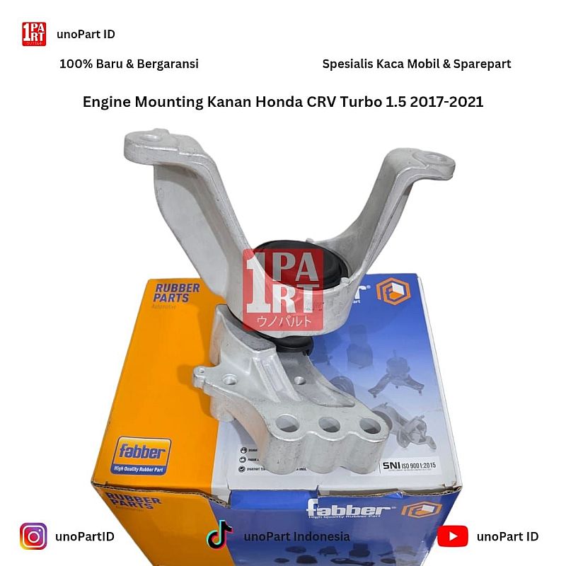50820-TLA-A01 Engine Mounting Kanan Fabber Honda CR-V 1.5 / CRV Turbo 2017-2021 by unoPart ID - foto 2