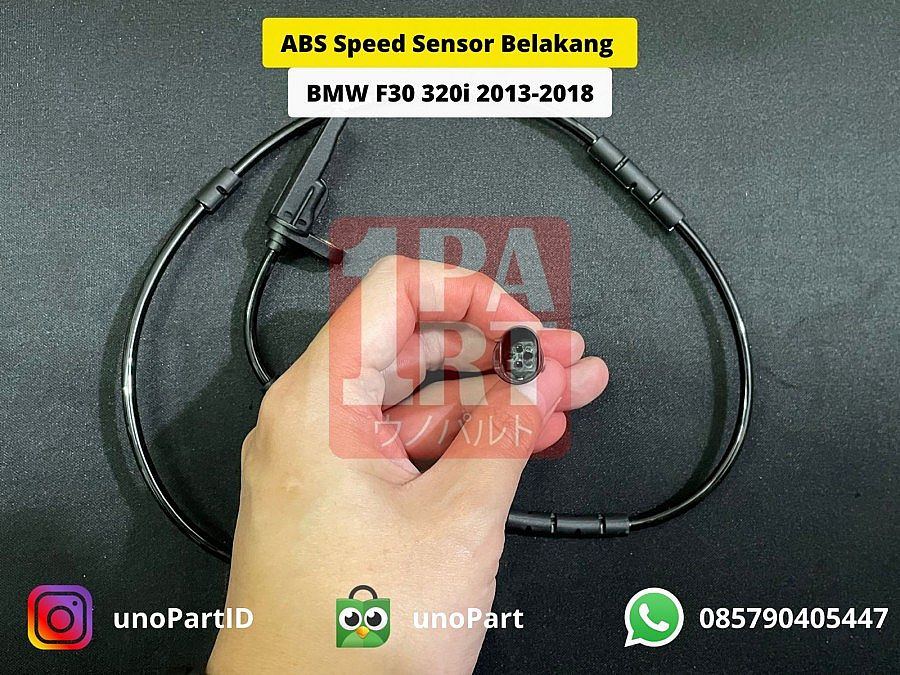 ABS Speed Sensor Bosch Belakang BMW F30 320i N20 B48 Made in Germany - foto 4