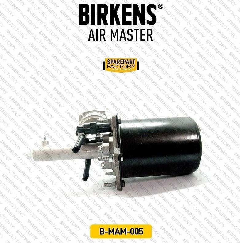 Air Master Servo Booster Rem Truk Mitsubishi Fuso PS 190 / 190 PS Engkel / Nissan CK12 CK87 Engkel Merk Birkens Part No MC828265 - foto 4