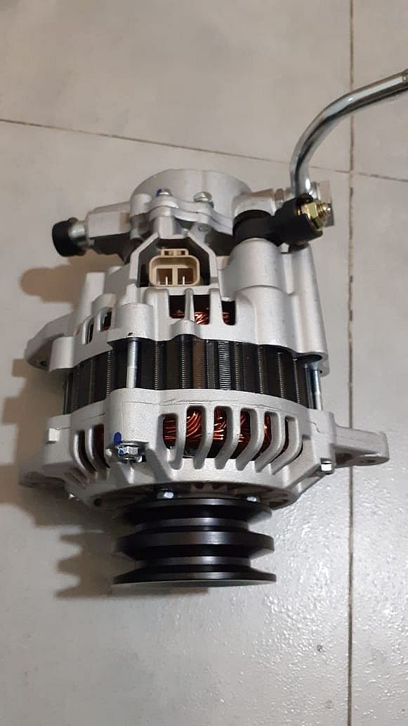 Alternator Ampere Mitsubishi L300 DIESEL NEW 2.5/Triton 2.5(PULLEY 2) - foto 3