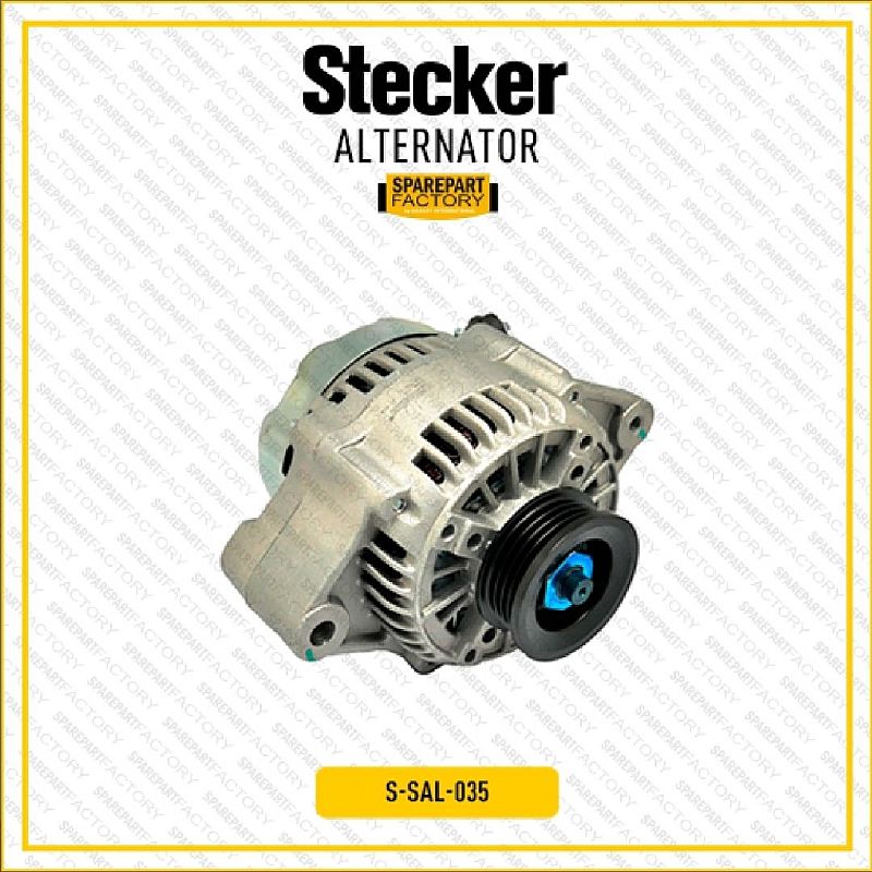 Alternator Dinamo Ampere Cas Isi Jalan Stecker Suzuki Baleno Old Gen 1 1996-2001 / Esteem 1.6 1995-2000 / Aerio 2001-2007 / Escudo 2.0 2000-2006 / Baleno Next G 2003-2007 SNI KAN OEM 31400-80G12-000 3 - foto 2