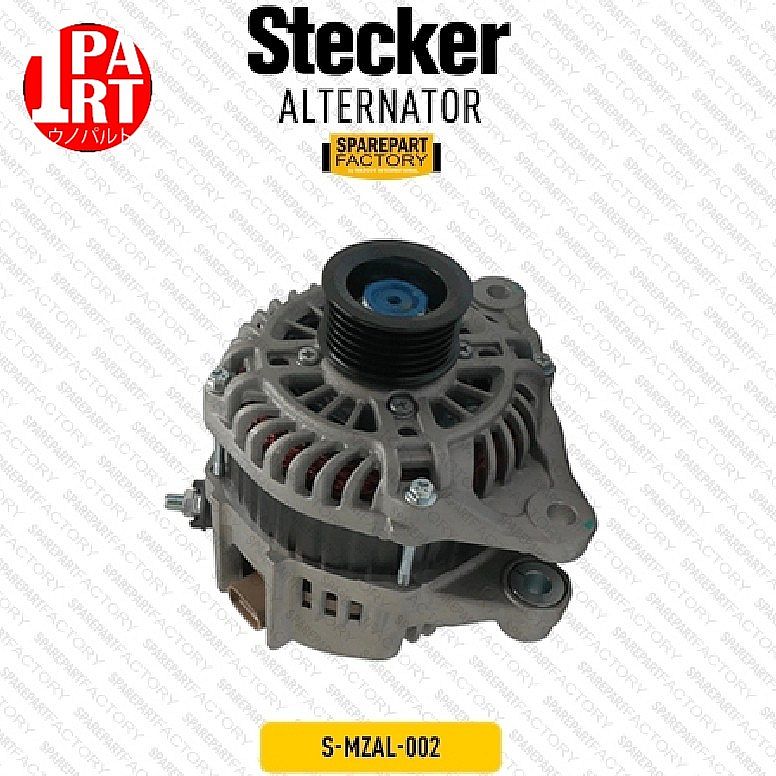 Alternator Dinamo Ampere Mazda CX5 CX-5 2012-2016 / Mazda 6 GJ GL 2012-2023  Part No PE01-18-300 Merk Stecker - foto 4