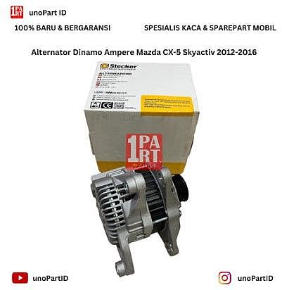 Alternator Dinamo Ampere Mazda CX5 CX-5 2012-2016 / Mazda 6 GJ GL 2012-2023  Part No PE01-18-300 Merk Stecker - foto 2