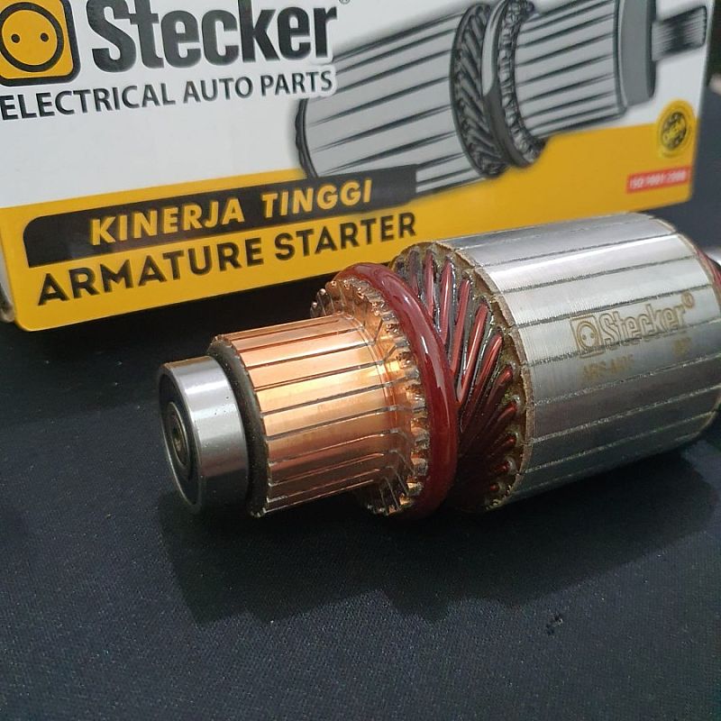 Armature Angker Starter FE 111 / PS 100/ 120 Mitsubishi 4D30 24V - foto 2