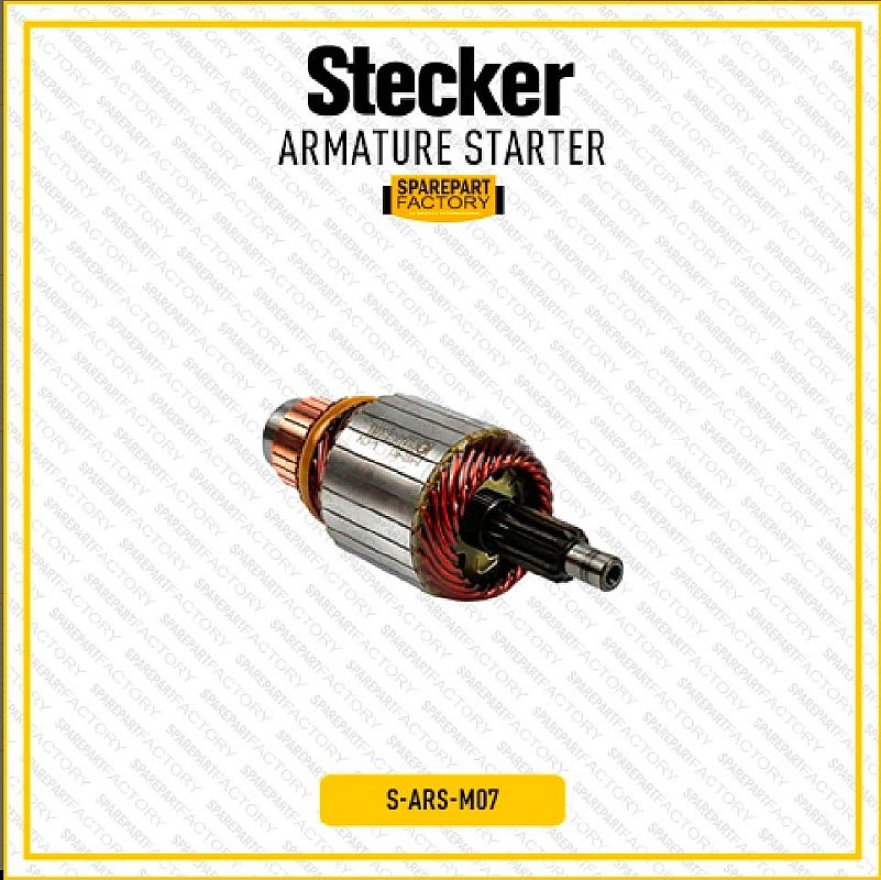 Armature Angker Starter Stecker Mitsubishi PS 135 110 125 136 PS135 PS110 PS125 PS136 4D33 4D34 24V SNI KAN OEM - foto 2