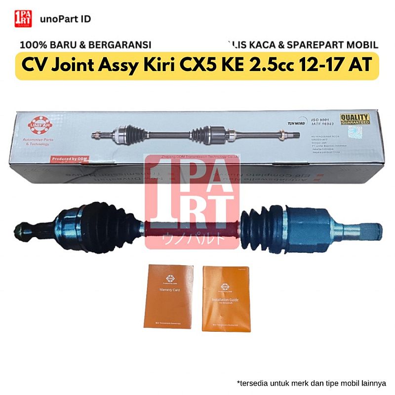 As Roda Assy / Drive Shaft / CV Joint Kiri CX5 KE 2.5cc 12-17 AT - foto 4