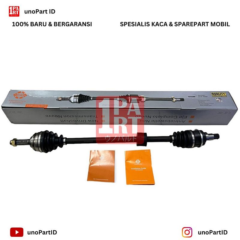 As Roda Assy / Drive Shaft / CV Joint Toyota Agya Daihatsu Ayla Kanan 1.0 2013-Ke Atas AT Matic MT Manual Merk Unifar by Unopart ID - foto 2