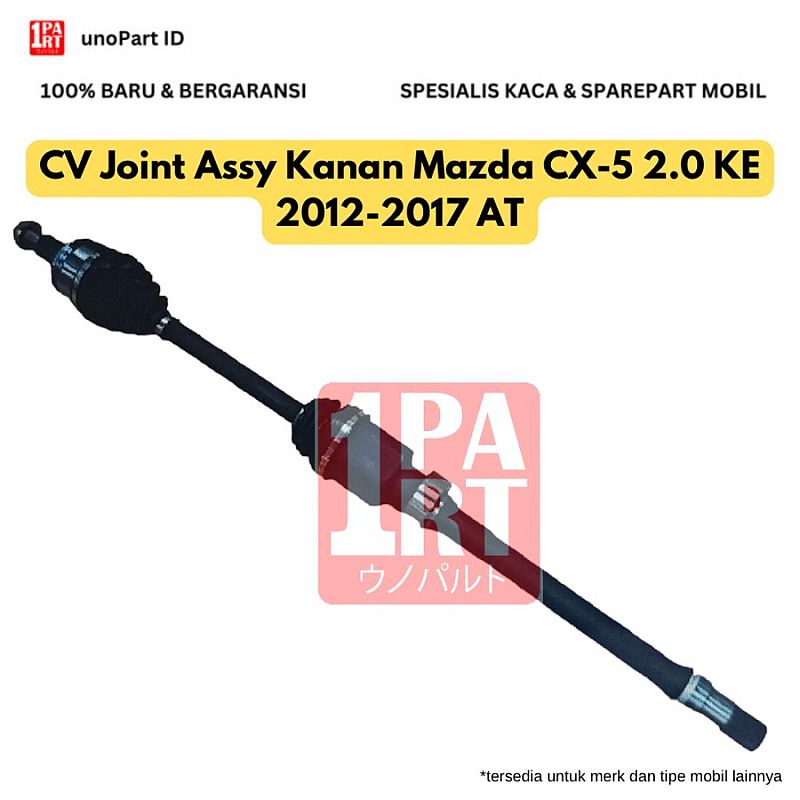 As Roda Assy Drive Shaft CV Joint Mazda CX5 CX-5 2.0cc KE 12-17 Kanan - foto 3