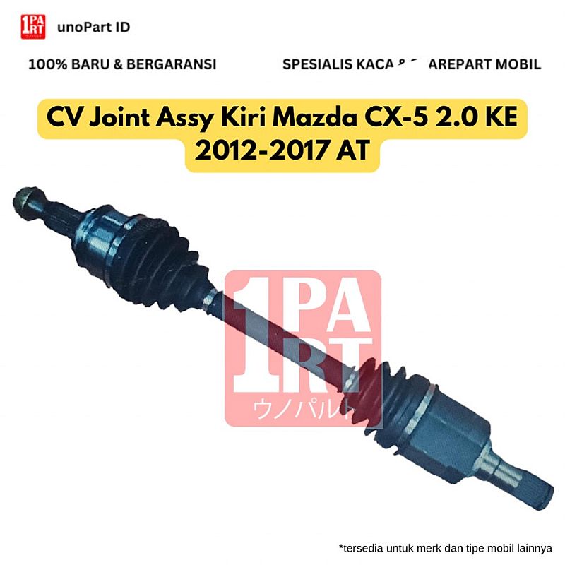 As Roda Assy Drive Shaft CV Joint Mazda CX5 CX-5 2.0cc KE 12-17 Kiri - foto 4