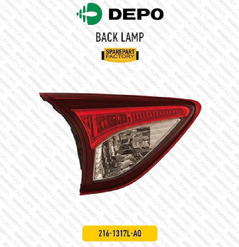 Back Lamp / Reflector Mazda CX5 CX-5 2011-2016 Merk Depo 216-1317L-AQ / 216-1317R-AQ - foto 2