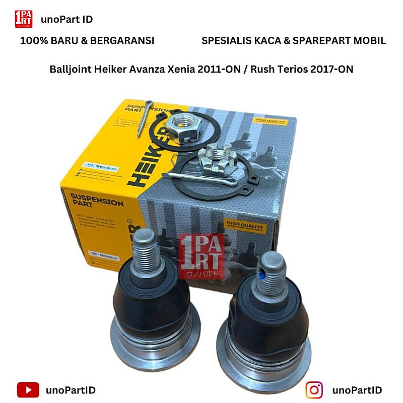 Ball Joint Arm All New Grand Great New Avanza Xenia 11-21 / Rush Terios 17-Ke Atas Heiker 43330-BZ160 - foto 3