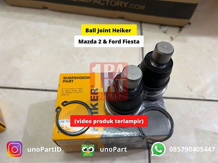 Ball Joint Ford Fiesta / Mazda 2 Old / Ecosport SNI KAN 1set - foto 2