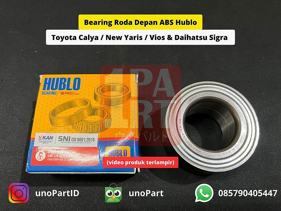 Bearing Laher Roda Depan Daihatsu Sigra/ Toyota Calya New Vios Yaris - foto 2