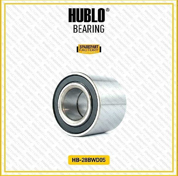 Bearing Roda Belakang Suzuki Swift 04-12/ Splash  08-16 RR (TUTUP KARET) Non ABS HB-28BWD05 - foto 4