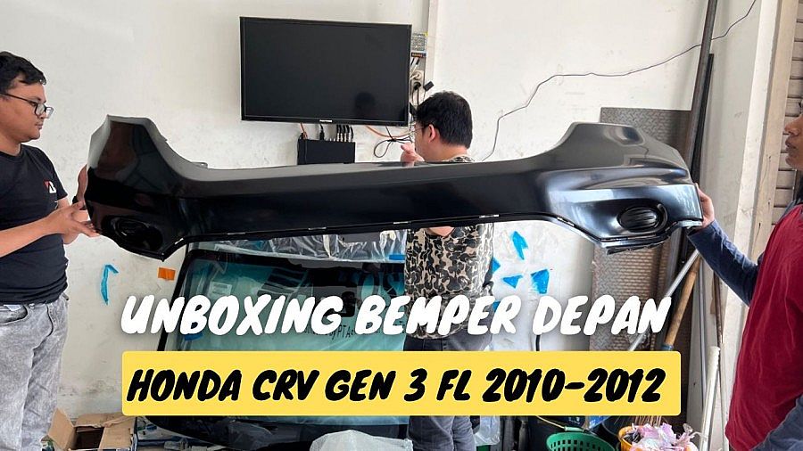 Bemper Bumper Depan Atas Honda CRV Gen 3 FL 2010-2012 100% Baru - foto 2