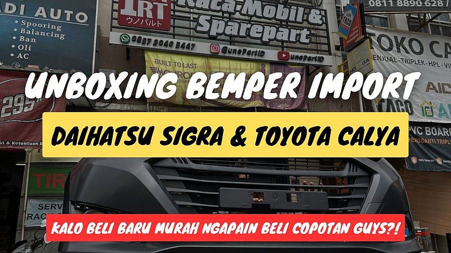 Bemper Bumper Depan Frame Headlamp Foglamp Daihatsu Sigra - foto 3