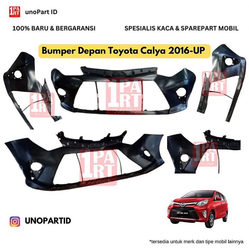 Bemper Bumper Depan Frame Headlamp Foglamp Toyota Calya - foto 2