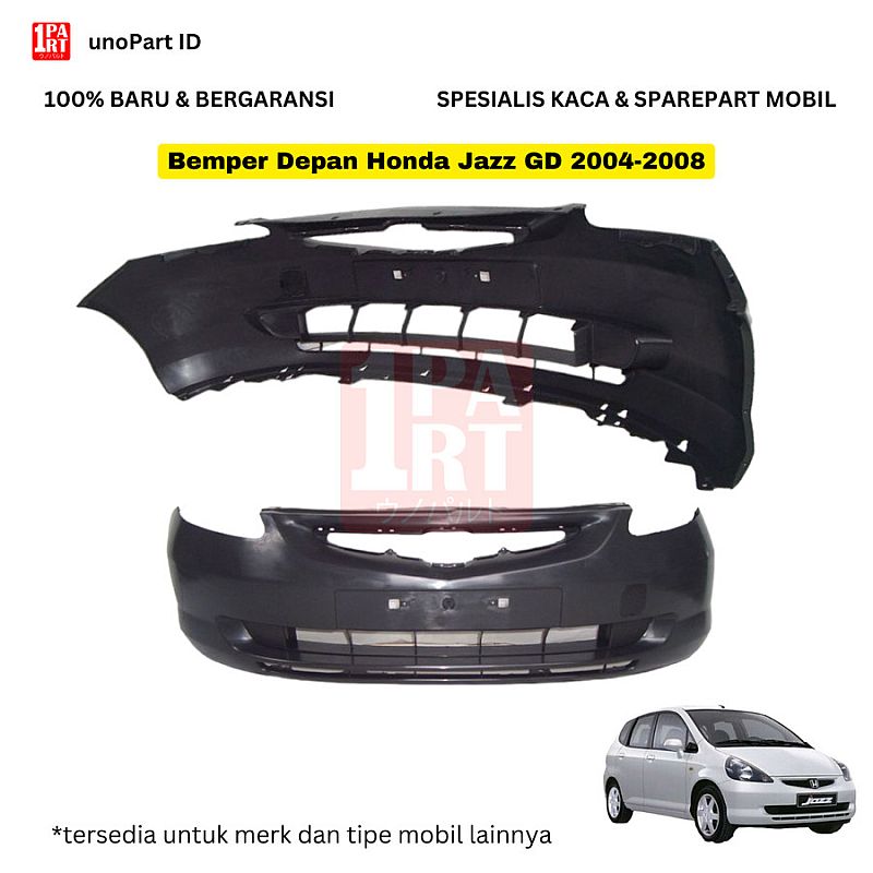 Bemper Bumper Depan Honda Jazz GD 2004-2008 Baru Warna Dasar - foto 2