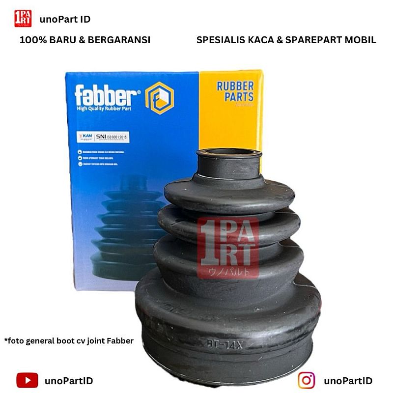 Boot CV Joint As Roda Kopel Fiesta / Mazda 2 Non Sky 09-14 AT Matic Kanan Dalam / SX4 Xroad Xover 08-12 MT Manual - foto 4