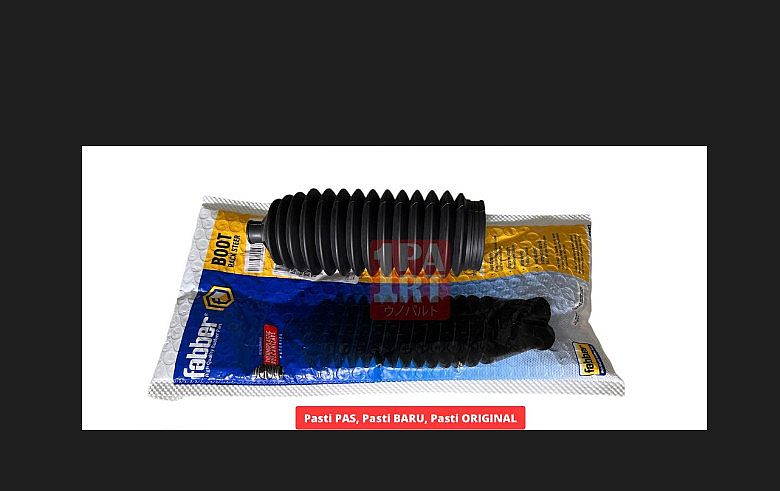 Boot Karet Racksteer Long Tie Rod Fabber Toyota Innova Fortuner Hilux 05-15 Power Steering - foto 3
