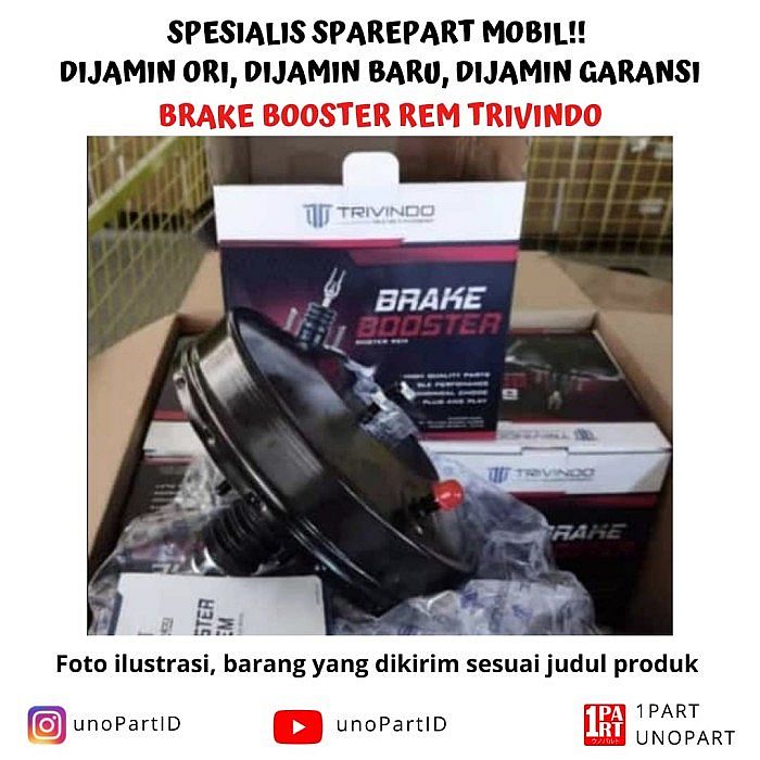 Brake Booster Rem Trivindo Daihatsu Espass S91 OEM No 44610-87522 - foto 2