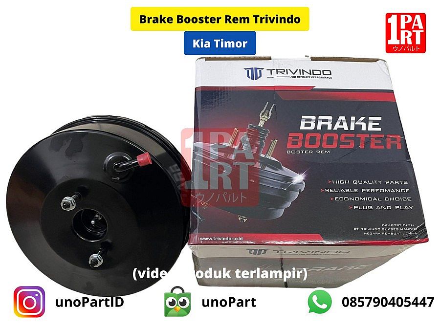 Brake Booster Rem Trivindo Kia Timor OEM No OK-20343800 - foto 3