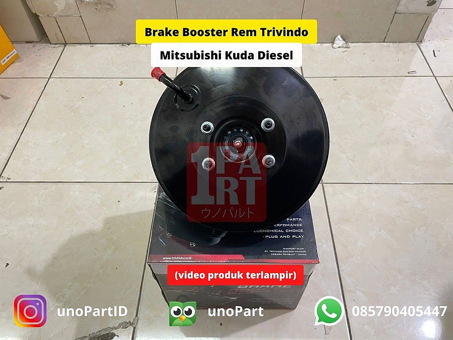Brake Booster Rem Trivindo Mitsubishi Kuda Diesel OEM No 834-03601 - foto 3