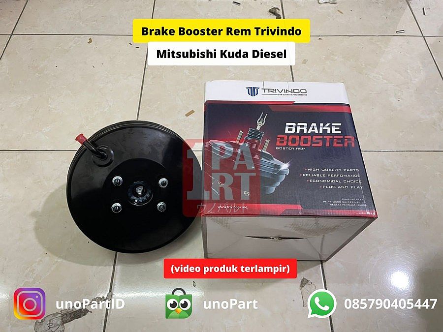 Brake Booster Rem Trivindo Mitsubishi Kuda Diesel OEM No 834-03601 - foto 4